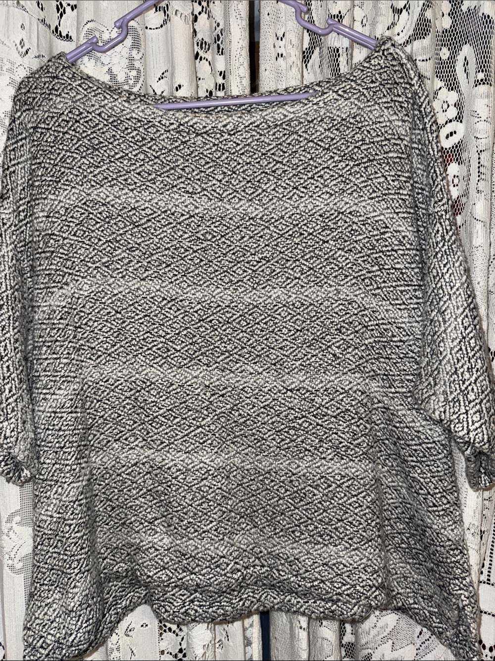 Eileen fisher pullover boat neck top M